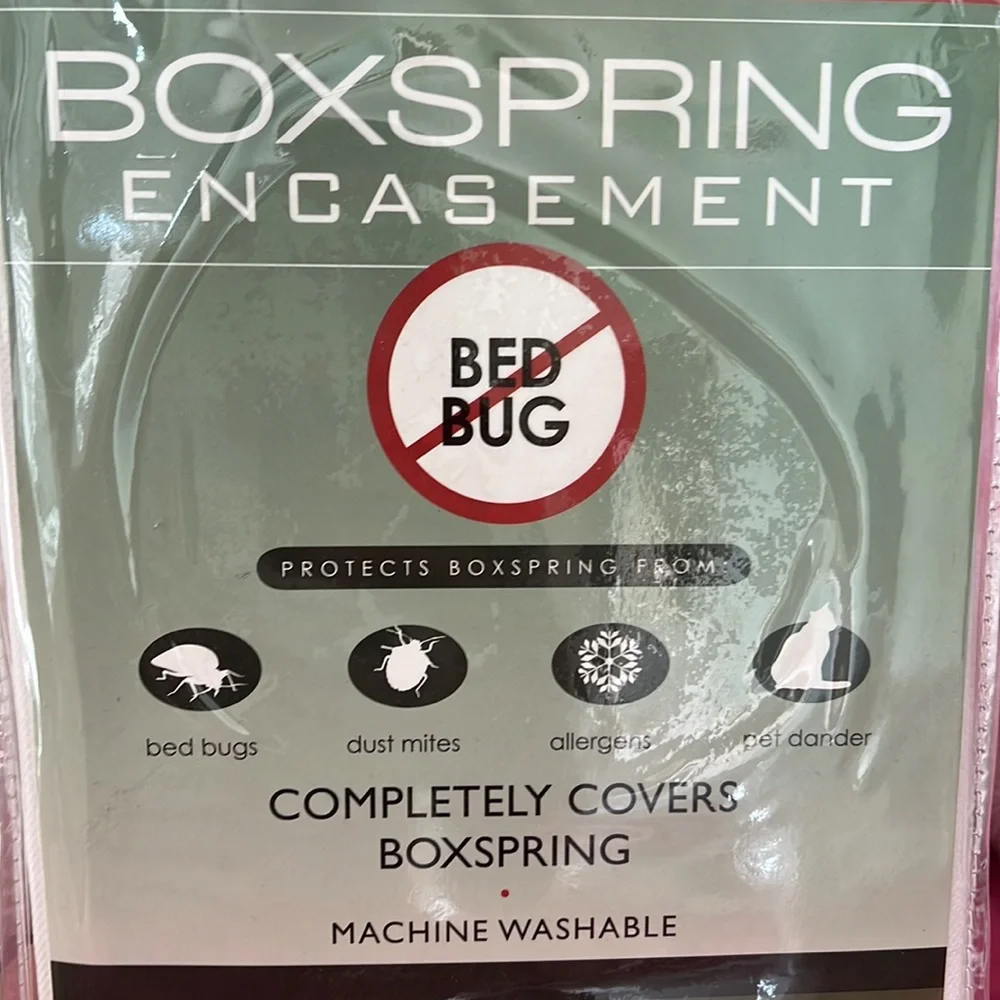 NWT Boxspring Encasement Size Full Completely Covers Boxspring also in Twin